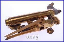 Swift Antique Microscope Folding, Travel, Portablerare, Early Model C. 1877