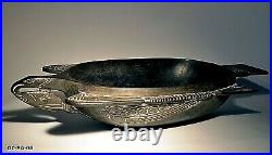 TAMI ISLANDS rare figurative bowl early 20th c PNG Sepik fine tribal art