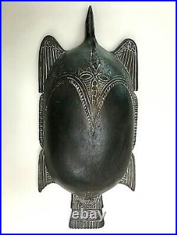 TAMI ISLANDS rare figurative bowl early 20th c PNG Sepik fine tribal art