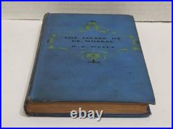The Island of Dr. Moreau HG Wells Hardcover Book RARE Antique Book 1920s
