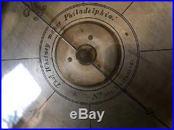 Thomas Whitney Surveyor Vernier compass, T. F Randolph Scope Brass RARE Early c