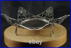 Travancore 30 Chuckram Coins Dish Early 20thC Wirework Design Rare Indian Travancore 30 Chuckram Coins Dish Early 20thC Wirework Design Rare Indian