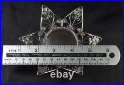 Travancore 30 Chuckram Coins Dish Early 20thC Wirework Design Rare Indian Travancore 30 Chuckram Coins Dish Early 20thC Wirework Design Rare Indian