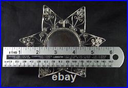 Travancore 30 Chuckram Coins Dish Early 20thC Wirework Design Rare Indian Travancore 30 Chuckram Coins Dish Early 20thC Wirework Design Rare Indian