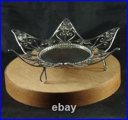 Travancore 30 Chuckram Coins Dish Early 20thC Wirework Design Rare Indian Travancore 30 Chuckram Coins Dish Early 20thC Wirework Design Rare Indian
