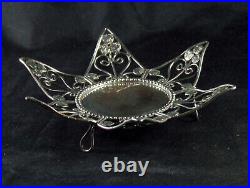 Travancore 30 Chuckram Coins Dish Early 20thC Wirework Design Rare Indian Travancore 30 Chuckram Coins Dish Early 20thC Wirework Design Rare Indian