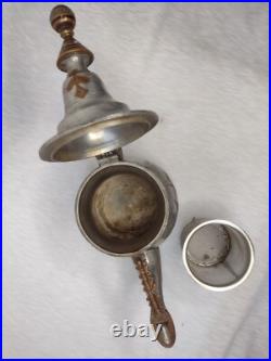 Tuareg Teapot Maker Signed Early 20th Century Super Antique Original Rare Item