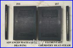 VERY RARE Antique 30-Volume ICS Technical Library (1916 Edition)