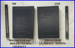 VERY RARE Antique 30-Volume ICS Technical Library (1916 Edition)