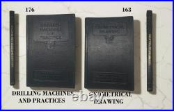 VERY RARE Antique 30-Volume ICS Technical Library (1916 Edition)