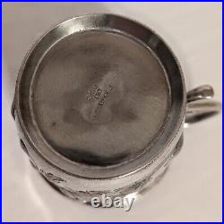 VERY RARE Antique Victorian Silver Floral Christening Cup Early to Mid 1800's VERY RARE Antique Victorian Silver Floral Christening Cup Early to Mid 1800's