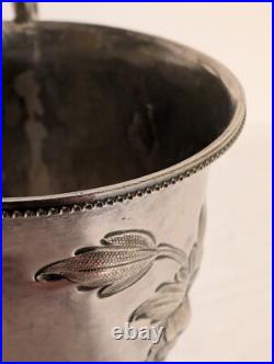 VERY RARE Antique Victorian Silver Floral Christening Cup Early to Mid 1800's VERY RARE Antique Victorian Silver Floral Christening Cup Early to Mid 1800's