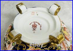 VERY RARE ROYAL CROWN DERBY IMARI 6299 LIDDED TRINKET BOX c. 1913 BEAUTIFUL