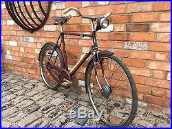 VINTAGE RARE 1930s BSA BICYCLE ANTIQUE EARLY ROADSTER FRESH BARN FIND ORIGINAL