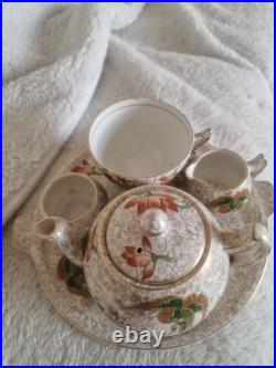 V Rare Antique Phoenix ware Thomas Forrester & Sons Tea For One Breakfast Set V Rare Antique Phoenix ware Thomas Forrester & Sons Tea For One Breakfast Set