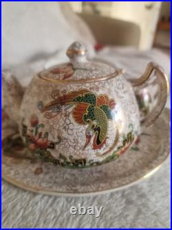 V Rare Antique Phoenix ware Thomas Forrester & Sons Tea For One Breakfast Set V Rare Antique Phoenix ware Thomas Forrester & Sons Tea For One Breakfast Set