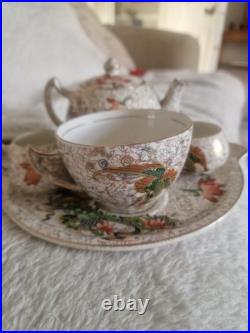 V Rare Antique Phoenix ware Thomas Forrester & Sons Tea For One Breakfast Set V Rare Antique Phoenix ware Thomas Forrester & Sons Tea For One Breakfast Set