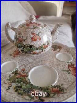 V Rare Antique Phoenix ware Thomas Forrester & Sons Tea For One Breakfast Set V Rare Antique Phoenix ware Thomas Forrester & Sons Tea For One Breakfast Set