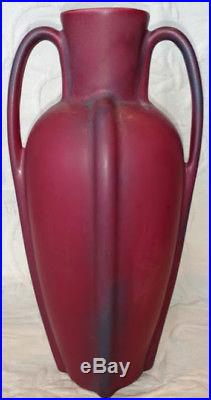 Van Briggle Pottery Early Antique 1900s Very Rare Huge Vase, Gorgeous