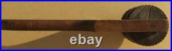 Very Early Antique Treen Wooden Butter Roller Rare