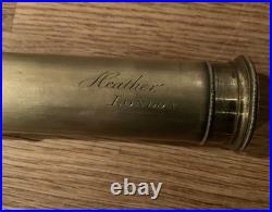 Very Rare 9 Draw Telescope 18th/early 19th Century from Heather of London