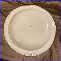 Very Rare Antique Aluminia Diana Pattern Large 33cm Plate 1930s Denmark Art Deco