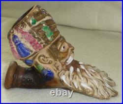 Very Rare Antique French, Louis Fiolet, St Omer, Early Jacob Pipe No. 726, c1860