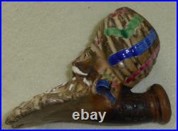 Very Rare Antique French, Louis Fiolet, St Omer, Early Jacob Pipe No. 726, c1860