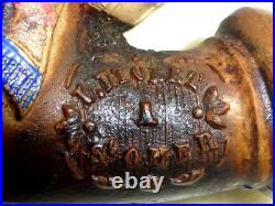 Very Rare Antique French, Louis Fiolet, St Omer, Early Jacob Pipe No. 726, c1860