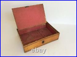 Very Rare & Early 19th C Tunbridge Ware Box By Wise Brighton Pavilion