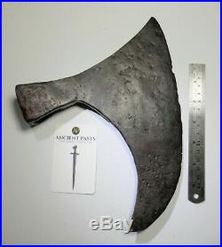 Very Rare Early Viking Anglo Dane Broad Battle Axe Type M 2 Conserved EF