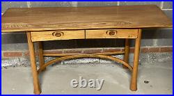 Very Rare Ercol Console Table Mint Showroom Condition Delivery Available