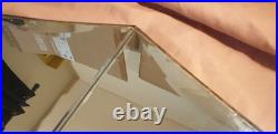 Very Rare! Original Antique Birth of Art Deco Movement Fan Mirror Circa 1910/20s
