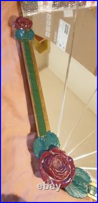 Very Rare! Original Antique Birth of Art Deco Movement Fan Mirror Circa 1910/20s