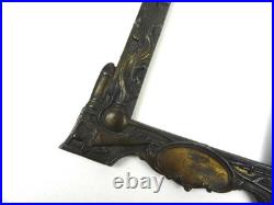 Very Rare Original French Antique Early Airplane Photo Frame Holder Ww1