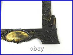 Very Rare Original French Antique Early Airplane Photo Frame Holder Ww1