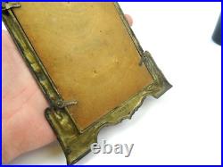 Very Rare Original French Antique Early Airplane Photo Frame Holder Ww1
