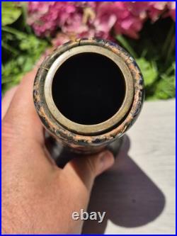 Very Rare Pair of Japanese Cloisonne Vases manner of early Namikawa Yasuyuki