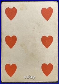 Very Rare Rob Roy Historic Early Antique Playing Cards Poker Collectible Single