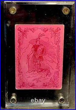 Very Rare Rob Roy Historic Early Antique Playing Cards Poker Collectible Single