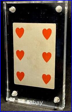 Very Rare Rob Roy Historic Early Antique Playing Cards Poker Collectible Single