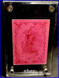 Very Rare Rob Roy Historic Early Antique Playing Cards Poker Collectible Single