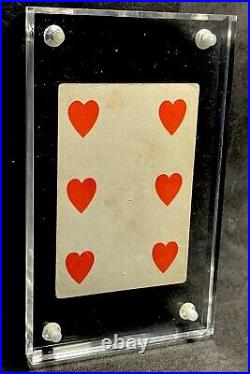 Very Rare Rob Roy Historic Early Antique Playing Cards Poker Collectible Single