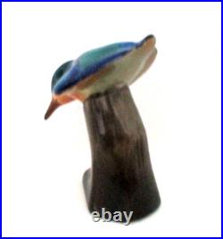 Very Rare Royal Doulton Antique Kingfisher On Rock Hn 224 Style Two Excellent