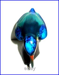 Very Rare Royal Doulton Antique Kingfisher On Rock Hn 224 Style Two Excellent