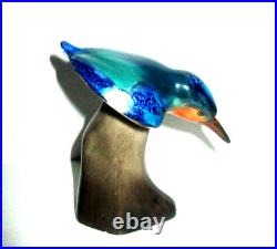 Very Rare Royal Doulton Antique Kingfisher On Rock Hn 224 Style Two Excellent