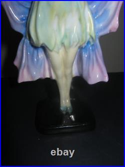 Very Rare Royal Doulton The Butterfly Girl Hn1456 1932 Must See