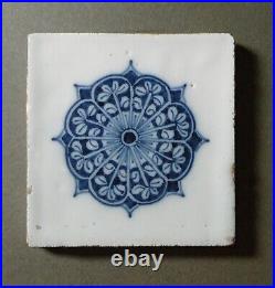 Very Rare Set Of Eight Early 18th Century Lambeth Delft Tiles With Provenance Very Rare Set Of Eight Early 18th Century Lambeth Delft Tiles With Provenance