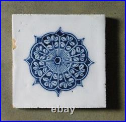 Very Rare Set Of Eight Early 18th Century Lambeth Delft Tiles With Provenance Very Rare Set Of Eight Early 18th Century Lambeth Delft Tiles With Provenance