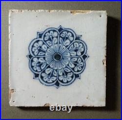Very Rare Set Of Eight Early 18th Century Lambeth Delft Tiles With Provenance Very Rare Set Of Eight Early 18th Century Lambeth Delft Tiles With Provenance